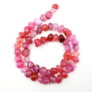 Irregular Agate Beads Mixed Colors 15mm Loose Stone Beads For Jewelry Making Wholesale Yiwu Origin - Product Image 3