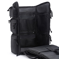 Sac à dos tactique de randonnée en toile imperméable, grand format, camouflage, design tendance, antivol, doublure en nylon