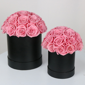 Boîte à bonbons de luxe avec fleurs préservées, cadeaux pour la fête des mères, cadeaux de mariage, fabrication sur mesure, vente en gros, fournisseur d'usine - Product Image 2