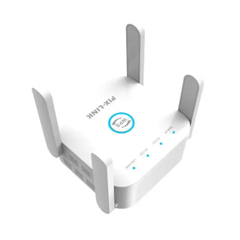 Weißer Long Range Extender 5G WiFi Repeater Router 1200 Mbit/s Wi-Fi Repeater Extender
