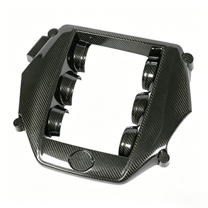 ฝาครอบเครื่องยนต์คาร์บอนไฟเบอร์ 3K Prepreg สำหรับ Nissan GT-R R35 ปี 2008-2023 - Product Image 1