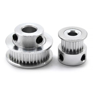 2pcs 2GT Timing Belt Pulleys 20 Teeth 8mm Aluminum Alloy Gear Gear Pulleys For 3D Printer