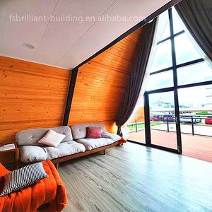 Structure en <span class=keywords><strong>bois</strong></span> préfabriquée en forme de A, de haute qualité, imperméable, conçue en Australie, <span class=keywords><strong>maison</strong></span> triangulaire durable, villa, resort - Product Image 5