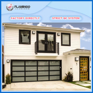 Chine Fabricant Télécommande Sectionnel En Aluminium Verre Portes De <span class=keywords><strong>Garage</strong></span> Avec Prix Pas Cher - Product Image 4