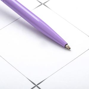 Wholesale Stylish Dried Flower Width Ball-Shaped Metal Ballpoint <b>Pen</b> With Custom Logo Printing Business for Stationery Gift - Product Image 3