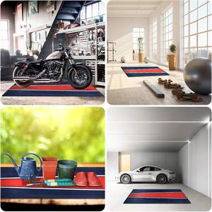 Tapis de moto MD-R977 78 x 31 pouces, imperméable, antidérapant, robuste, protection du sol de garage pour usage intérieur, garantie 1 an - Product Image 3