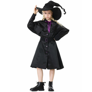 2025 niños Halloween <span class=keywords><strong>Zombie</strong></span> Ángel negro <span class=keywords><strong>bruja</strong></span> sombreros <span class=keywords><strong>disfraz</strong></span> Helloween Cosplay disfraces para niños - Product Image 4