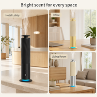 Diffuseur d'arômes sans eau 2026 rechargeable en alliage d'aluminium, machine à parfum intelligente avec application, 200m³