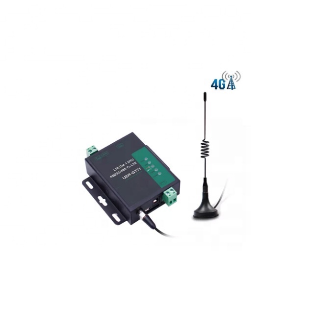 Serial Port RS232 RS485 To GSM 4G LTE CAT1 Converter Model Support MQTT HTTP USR-G771-E