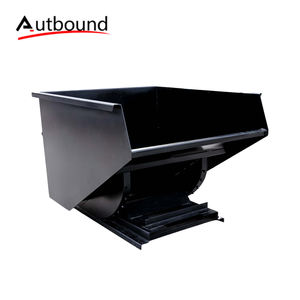 Benne à benne basculante Offre Spéciale pour chariot élévateur à benne basculante pour machines de traitement des déchets disponibles à la vente - Product Image 5