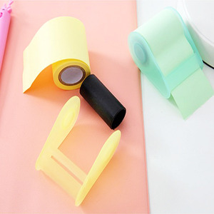 Giấy Ghi Chú Cuộn Màu Pastel Tùy Chỉnh Bán Trực Tiếp Từ Nhà Máy Giấy Ghi Chú Dán Kèm Hộp Phân Phối - Product Image 6