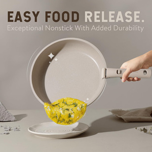 Detachable Handle <b>Cookware</b> <b>Set</b> Thickened Non-Stick Ceramic Flat Bottom Multi Functional Kitchenware For Household Use - Product Image 5