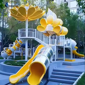 Esculturas de Fibra de Vidrio de Hongo y Oso, Decoración Interactiva para Áreas de Juego Interiores y Exteriores, Divertidas y Seguras para Niños - Product Image 2