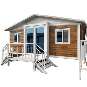 Maison préfabriquée à double <span class=keywords><strong>extension</strong></span> en conteneur, résistante à la corrosion salin, habitation familiale permanente en bord de mer - Product Image 4