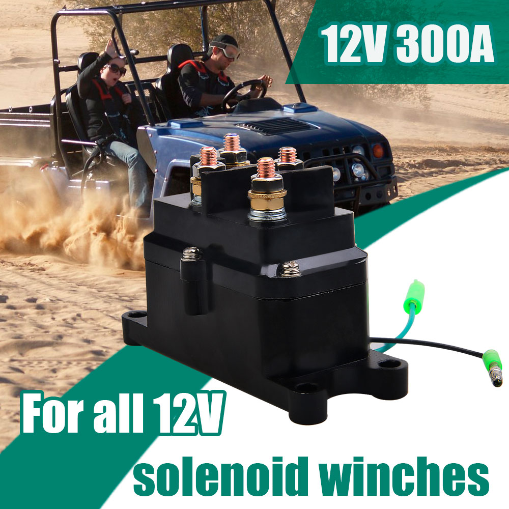 Relè Verricello 12V 250A, Contattore relè Solenoide Verricello Impermeabile 12V LR4250X, relè Verricello Elettrico per Camion UTV ATV