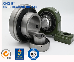 Hochleistungs-Steh lager UCP203 aus Chromstahl mit komprimierter oberer Dichtung fetts chmierung - Product Image 2