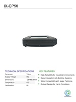 Panneau de commande Key-enc IX-CP50 d'occasion, écran pour capteur de déplacement laser série IX, automatisation industrielle