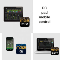 Console Numérique MIDAS M32R LIVE pour Scène et Studio avec 32 Entrées/16 Sorties, Connectivité USB/XLR, Contrôle Via Application et Rotatif