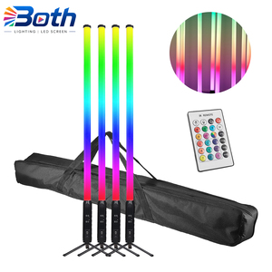 Tubo de Luz LED RGBWA 5 en 1 de 360 Píxeles, Resistente al Agua IP65, Batería de 9600 mAh, Control Inalámbrico DMX por Aplicación - Product Image 1
