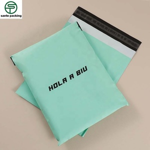 Customizable Eco-Friendly Recyclable Moisture Proof Mailing Bags Valve Self Adhesive Seal for Shoes Socks Fur Packaging PE - Product Image 1