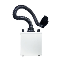 Meilleur vendeur 2020 : Extracteur de fumée portable pour soudure et brasage, absorbeur de fumée pour salon de beauté et onglerie