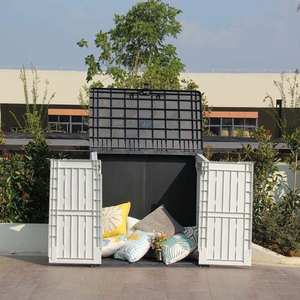 Caja <span class=keywords><strong>de</strong></span> <span class=keywords><strong>Almacenamiento</strong></span> Horizontal Impermeable, Armario <span class=keywords><strong>de</strong></span> <span class=keywords><strong>Almacenamiento</strong></span> <span class=keywords><strong>Exterior</strong></span> - Product Image 1