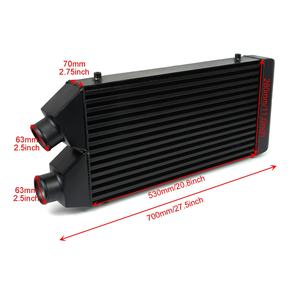 <span class=keywords><strong>Intercooler</strong></span> universel en aluminium 63 mm d'entrée, 530x280x76 mm, admission d'air froid turbo, radiateur, <span class=keywords><strong>intercooler</strong></span> de voiture - Product Image 3