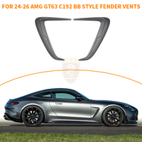 Pour Mercedes Benz AMG GT63 C192, aérations de garde-boue style BB en fibre de carbone sèche, aérateurs latéraux de garde-boue 2024-2026