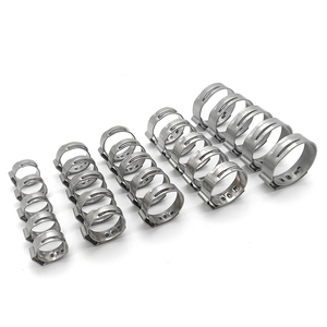 Colliers de serrage à oreille unique en acier inoxydable pour tuyaux <span class=keywords><strong>PEX</strong></span> - Product Image 1