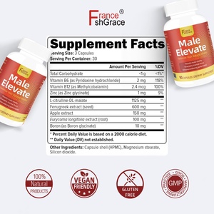 Complément alimentaire personnalisé pour hommes, 90 capsules, favorisant la circulation sanguine et l'amélioration des performances masculines - Product Image 2