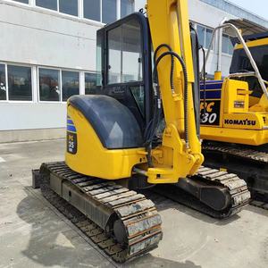 Miniexcavadora original Komatsu pc35mr usada, excavadora 3TON 3.5TON con pocas horas de trabajo - Product Image 1