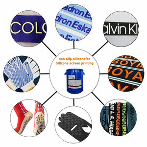 Bande élastique en tissu silicone liquide antidérapant certifié OEKO-TEX pour impression sérigraphique de logo de maillot de football - Product Image 2