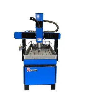 Remax 6090 küçük ATC CNC Router ahşap alüminyum taş akrilik freze makinesi