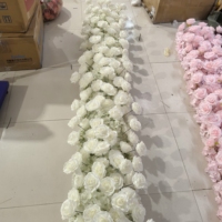 Chemin de table élégant pour événements et fêtes, en gros pour les grossistes, bouquet de fleurs de gypsophile anti-plis et durable