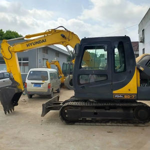 รถตักอเนกประสงค์แบบเกาหลีใช้ต้นฉบับฮุนได80-7ฮุนได80-7มีประสิทธิภาพสูง - Product Image 1