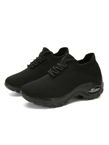 Femmes respirant coussin d'air course baskets volant tissage marche Style chaussures de sport tissu supérieur livraison directe <span class=keywords><strong>pas</strong></span> <span class=keywords><strong>cher</strong></span> prix - Product Image 6