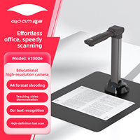 Escáner de Documentos de Alta Velocidad Liangtian, Sensor CMOS de 8MP, Tamaño A4, Interfaz USB, Garantía de 10 Años, Uso en Oficina, Captura de Imágenes PDF V1000E