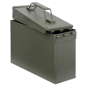 Shuaima Ammo Case <strong>Safe</strong> Lockable Green Rectangular Metal Box .30 Cal Water Resistant <strong>Tool</strong> 3-Year Warranty - Product Image 5