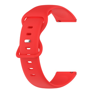 Correa de reloj inteligente de goma de silicona de 20mm de alta calidad para <span class=keywords><strong>Samsung</strong></span> para Galaxy Watch <span class=keywords><strong>4</strong></span> 3 Classic <span class=keywords><strong>Active</strong></span> 2 hebilla de mariposa - Product Image 2