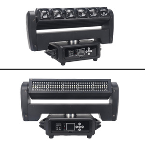 Redsun chùm + nhấp nháy đôi bên di chuyển đầu bên hiệu ứng LED ánh sáng sân khấu Disco hiển thị ánh sáng LED di chuyển đầu ánh sáng - Product Image 5