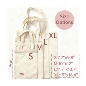 Sacs fourre-tout personnalisés en toile élégante pour cadeaux de mariage, sacs en coton imprimés pour invités de fête et célébrations, avec motif personnalisé - Product Image 2