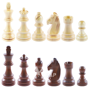 Bộ cờ vua gỗ cao cấp LEAP Premium, kiểu Staunton, chất lượng tiêu chuẩn giải đấu dành cho các trận đấu cờ vua - Product Image 1