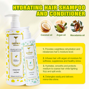Shampooing et après-shampooing <span class=keywords><strong>bio</strong></span> à l'huile d'argan marocaine en gros, marque privée, avec huile de coco, logo personnalisé - Product Image 4