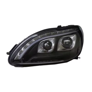 ไฟหน้ารถยนต์ LED ไฟส่องสว่างภายนอกรถยนต์ ไฟวิ่งกลางวันสำหรับ W220 ไฟหน้า W220 แผ่นสะท้อนแสงเป็น M - Product Image 1