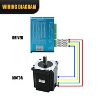 HLTNC AC18-80V DC 24-110V 2 phases Courant de crête 8A SL86A Driver de moteur pas à pas/servo pour NEMA 34 86 en boucle fermée pour CNC