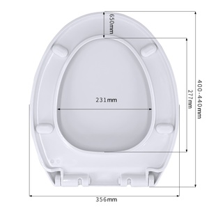 Produits standard européens, fabriqués en Chine avec une excellente qualité, pour réducteur de vitesse XJ-923PP, couvercle de siège de <span class=keywords><strong>toilette</strong></span>, salle de bain. - Product Image 6