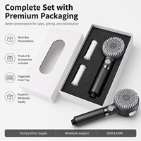 Pommeau de douche haute pression portable avec filtre intégré, jet unique, compatible WC, économie d'eau, installation facile, emballage premium