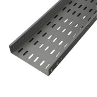 Cannelle de câblage perforée en acier inoxydable de haute qualité pour la construction industrielle, idéale pour une gestion optimale des câbles.