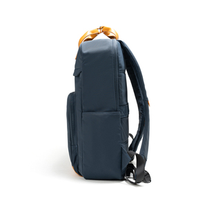 Minimalist Nylon <b>Laptop</b> <b>Backpack</b> With Water Resistance 20-39L Shoulder Straps Soft Handle Zipper Closure Male Style - Product Image 5