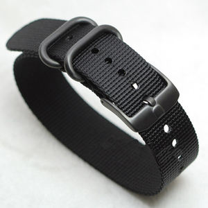 18mm 20mm 22mm <span class=keywords><strong>24mm</strong></span> Robuste En Nylon Zoulou Bande de Bracelet de Montre <span class=keywords><strong>Nato</strong></span> - Product Image 3